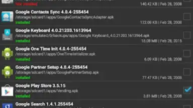Screenshot von Installer 4