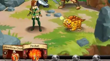 Screenshot von Heroes of Battle Cards 3