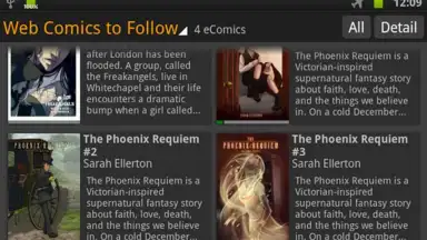 Screenshot von ComicRack Free 2