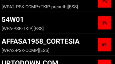 Screenshot von Wifi password breaker 4