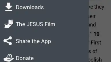 Screenshot von Bible.is 2