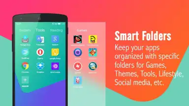 Screenshot von Hola Launcher 9