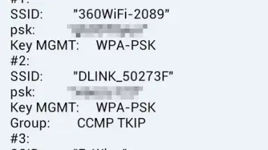 Screenshot von wifi key finder(Root) 1