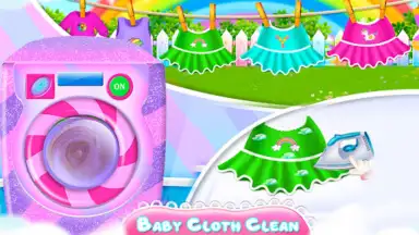 Screenshot von Pregnant Mom & Babyshower Game 1