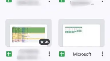 Screenshot von Google Sheets 1