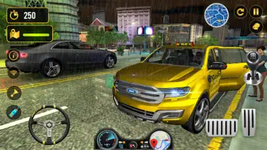 Screenshot von Taxi Games Car Simulator 3D 4