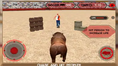 Screenshot von Angry Bull Attack Arena Sim 3D 9