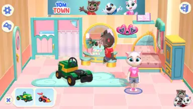 Screenshot von Talking Tom Town 7