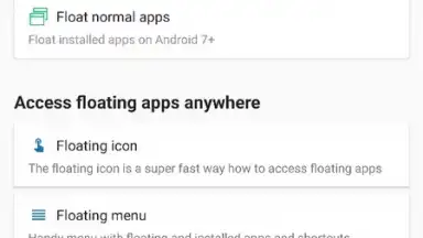 Screenshot von Floating Apps 20