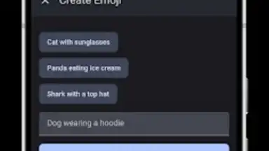 Screenshot von AI Emojis 2