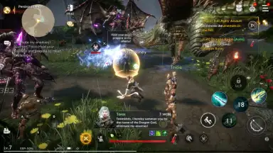 Screenshot von Bless Global 8