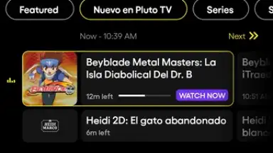 Screenshot von Pluto TV 11