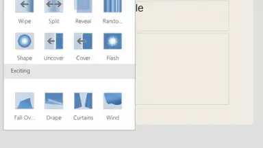 Screenshot von Microsoft PowerPoint 5
