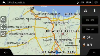Screenshot von iGO 4
