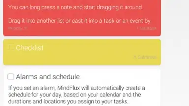 Screenshot von MindFlux 1