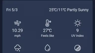 Screenshot von Daily Forecast 3