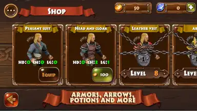 Screenshot von Archers Clash 2