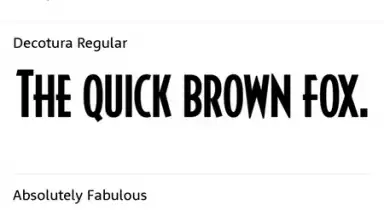 Screenshot von WhatTheFont 2