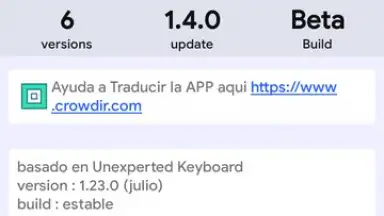 Screenshot von RM Keyboard 2