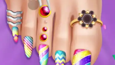 Screenshot von ASMR Salon: Foot Care Makeup 7