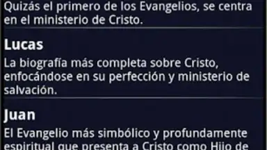 Screenshot von Santa Biblia Reina Valera 1960 3