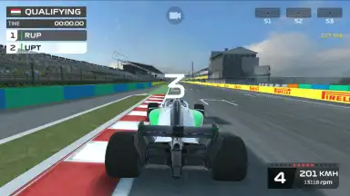 Screenshot von F1 Mobile Racing 2