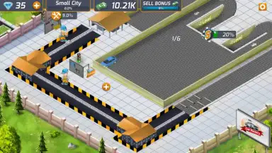 Screenshot von Idle Car Factory 3