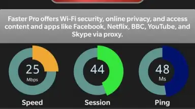 Screenshot von VPN-Faster Pro 3