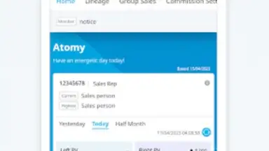 Screenshot von Atomy Shop 2