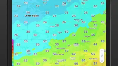 Screenshot von NOAA Weather Radar 14