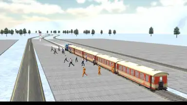 Screenshot von Train Passenger Driving Simulator 4