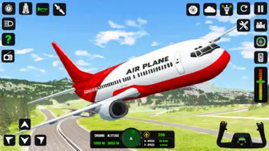 Screenshot von Airplane Simulator Flight Game 3