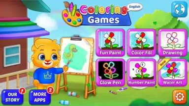 Screenshot von Coloring Games: Color & Paint 2