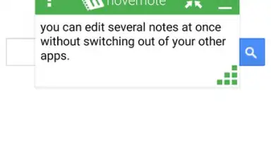 Screenshot von hovernote 4