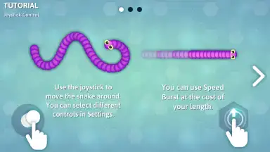 Screenshot von Snake.io 21