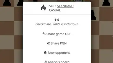 Screenshot von lichess 7