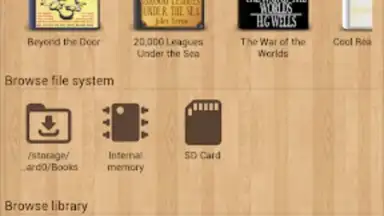 Screenshot von Cool Reader GL 4