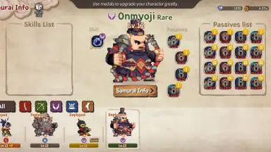 Screenshot von Tiny Samurai Showdown 9