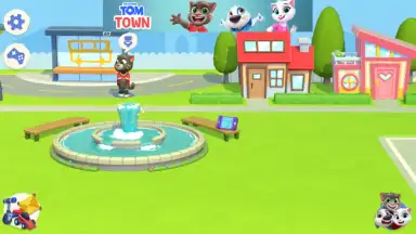 Screenshot von Talking Tom Town 5