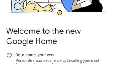 Screenshot von Google Home 9