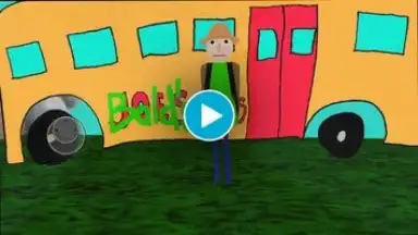 Screenshot von Baldi's Basics - Field Trip game 1