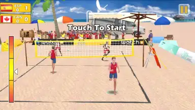 Screenshot von Volleyball: Spike Master 8
