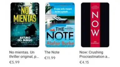 Screenshot von Google Play Books 5