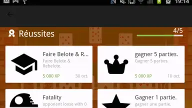 Screenshot von Belote Gratuit 4