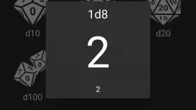 Screenshot von RPG Simple Dice 9