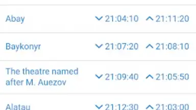 Screenshot von Метрополитен города Алматы 2