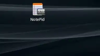Screenshot von NotePid 3