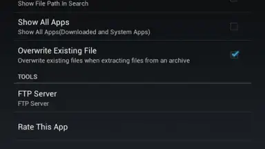 Screenshot von SD Card Manager 12