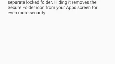 Screenshot von Secure Folder (Samsung) 2