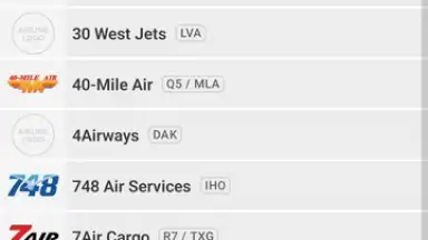 Screenshot von Flightradar24 22